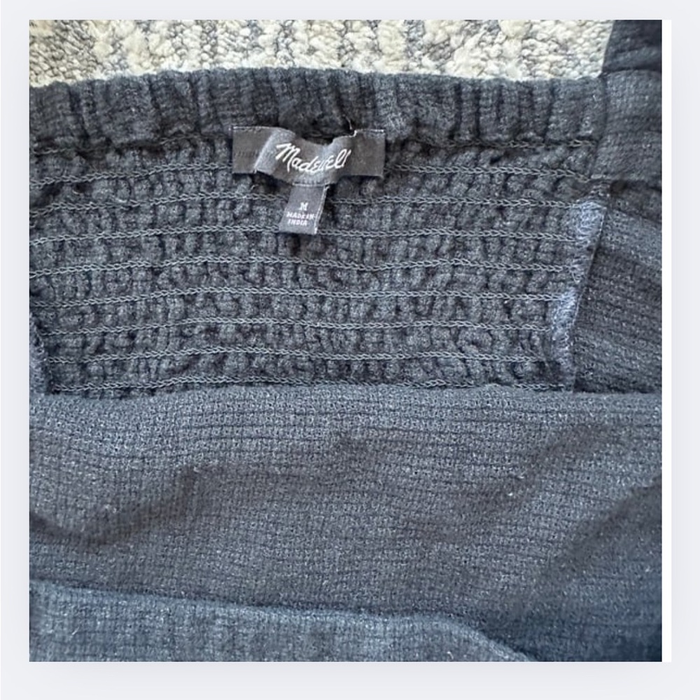 Madewell Breezewoven Matching Set: Pull-On High-Rise Straight Pants + Top - Picture 10 of 10